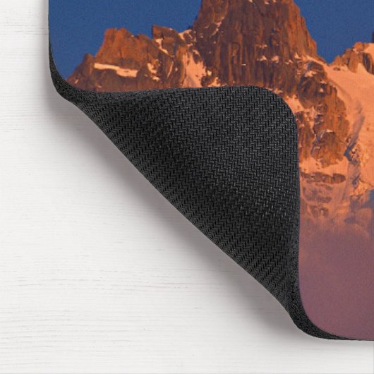 日の出で フランス,アイグイユデュプランシャモニー マウスパッド (コーナー)