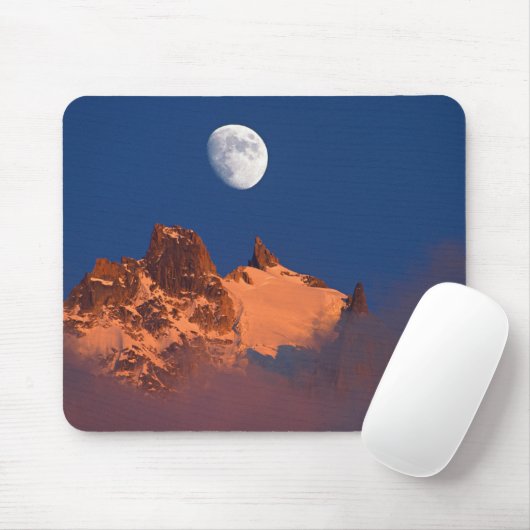 日の出で フランス,アイグイユデュプランシャモニー マウスパッド (マウス)