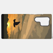 日の出で SAMSUNG GALAXYケース (裏面横)