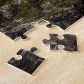 日の出でSwiftcurrent湖 ジグソーパズル (側面)