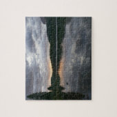 日の出でSwiftcurrent Lake II ジグソーパズル (縦)