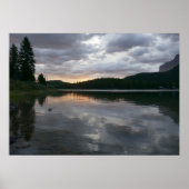 日の出でSwiftcurrent Lake II ポスター (正面)