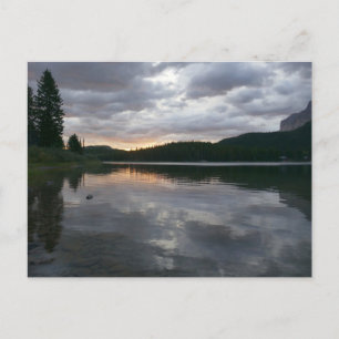 日の出でSwiftcurrent Lake II ポストカード