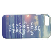 日の出とイザヤの聖句 Case-Mate iPhoneケース (裏面(横))