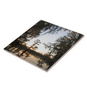 日の出にカド湖 タイル (側面)