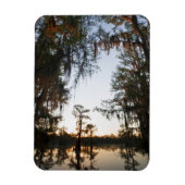 日の出にカド湖 マグネット (縦)