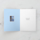 日の出のあめ雲の氷柱 カード (内部)