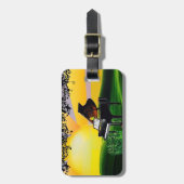 日の出のカナリア！ ラゲッジタグ (正面縦)