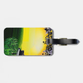 日の出のカナリア！ ラゲッジタグ (裏面横)