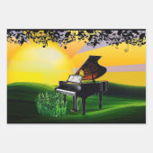 日の出のカナリア！ ラッピングペーパーシート (正面2)