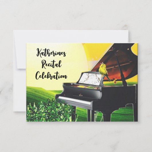 日の出のカナリア！ 出欠カード (正面)