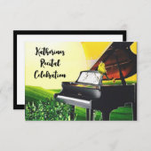 日の出のカナリア！ 出欠カード (正面/裏面)