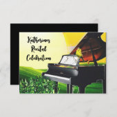 日の出のカナリア！ 出欠カード (正面/裏面)