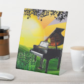 日の出のカナリア！ 台座サイン (インサイチュ)