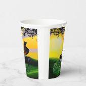 日の出のカナリア！ 紙コップ (右)