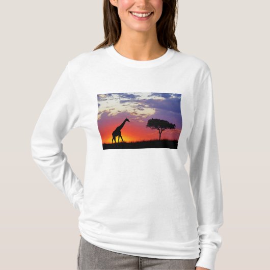 日の出のキリン Tシャツ (正面)