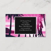 日の出のサーフボード 名刺 (裏面)