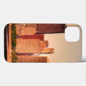 日の出のシカゴスカイラインのパノラマ Case-Mate iPhoneケース (裏面 (横))