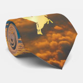 日の出のタイへのペガソスの飛行 ネクタイ (ロール)