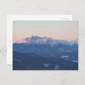 日の出のタトラ ポストカード (正面/裏面)