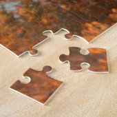 日の出のダムと橋 ジグソーパズル (側面)