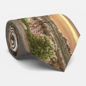 日の出のネクタイで緩みと山々 ネクタイ (ロール)