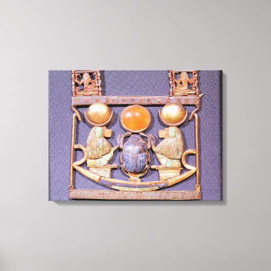 日の出のネックレス キャンバスプリント (正面)