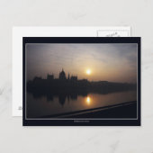 日の出のハンガリー議会 ポストカード (正面/裏面)