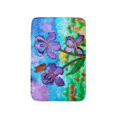 日の出のバス・マットのアイリス バスマット (正面縦)