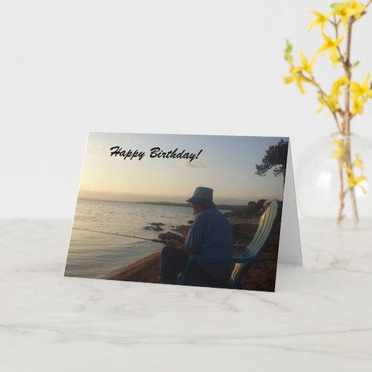 日の出のバースデー・カードの採取 カード (黄色い花)