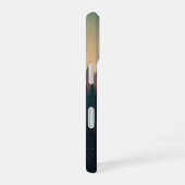 日の出のビンテージ森 iPhone 16ケース (右側面)