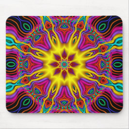 日の出のフラクタル マウスパッド