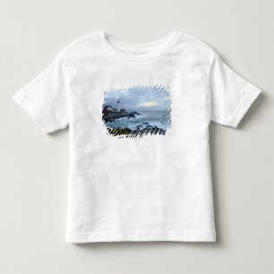 日の出のポートランドヘッド灯台 トドラーTシャツ