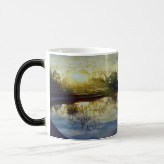 日の出のマグ モーフィングマグカップ (左)