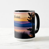 日の出のメインのコーヒー・マグ マグカップ (正面右)