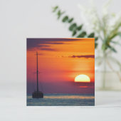 日の出のヨット 招待状 (スタンド正面)