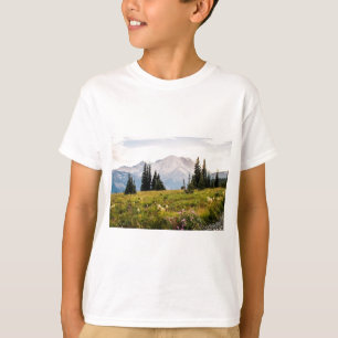 日の出のレーニア山のギフト Tシャツ