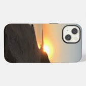 日の出のロングアイランドサウンドiPhoneケース iPhoneケース (裏面横)