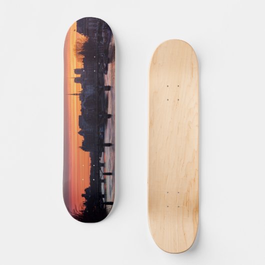 日の出の上のイルデラシテアンドノートルダム – パリ スケートボード (正面)