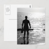 日の出の人 ポストカード (正面/裏面)