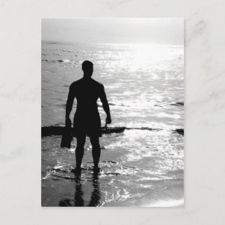 日の出の人 ポストカード