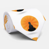 日の出の仏、仏教、禅。 ネクタイ (ロール)