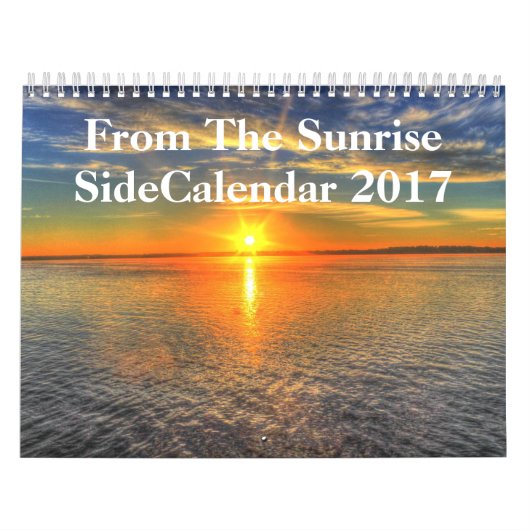 日の出の側面2017年 カレンダー (カバー)