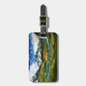 日の出の写真 ラゲッジタグ (正面縦)