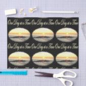 日の出の写真 薄葉紙 (クラフト)