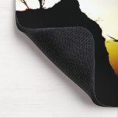 日の出の十字 マウスパッド (コーナー)