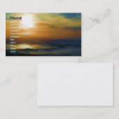 日の出の印象 名刺 (正面/裏面)