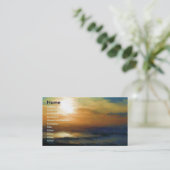 日の出の印象 名刺 (スタンド正面)