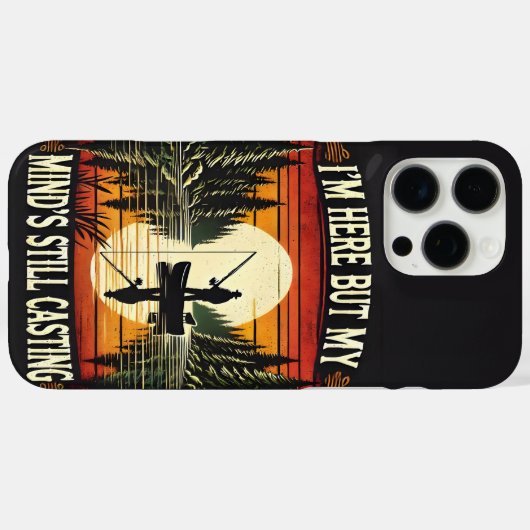 日の出の反射とロッド Case-Mate iPhoneケース (裏面 (横))