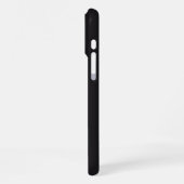日の出の反射と釣り竿 iPhoneケース (左側面)
